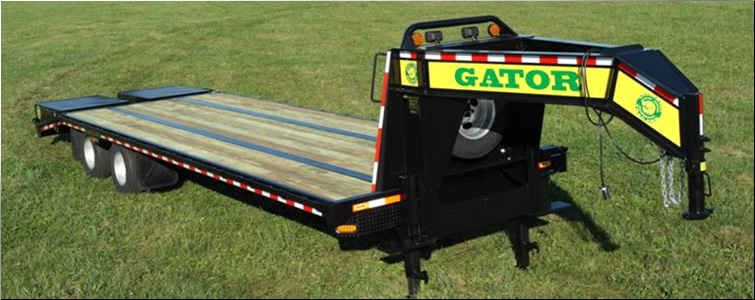 GOOSENECK TRAILER 30ft tandem dual - all heavy-duty equipment trailers special priced  Medina County, Ohio