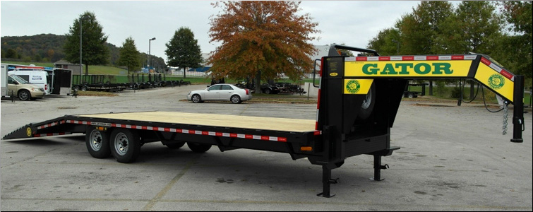 Gooseneck flat bed trailer for sale14k  Medina County, Ohio